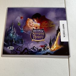 Walt Disney Sleeping Beauty 50th Anniversary Signed By Mary Acosta