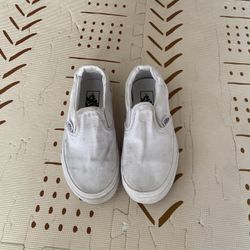 Little kids slip on vans. Size 13