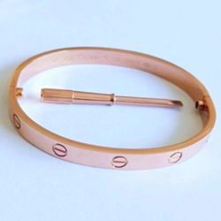 Rose Gold Tone Bracelet 