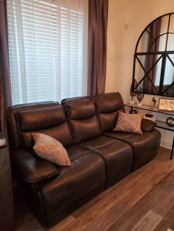 Leather Couch