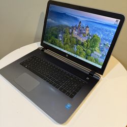 i7/Touchscreen HP Laptop Computer Windows 11 Pro 17.3” Display 