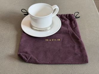 MATCH Convivio Cappuccino/Tea Cups & Saucers - Set of 7 - New