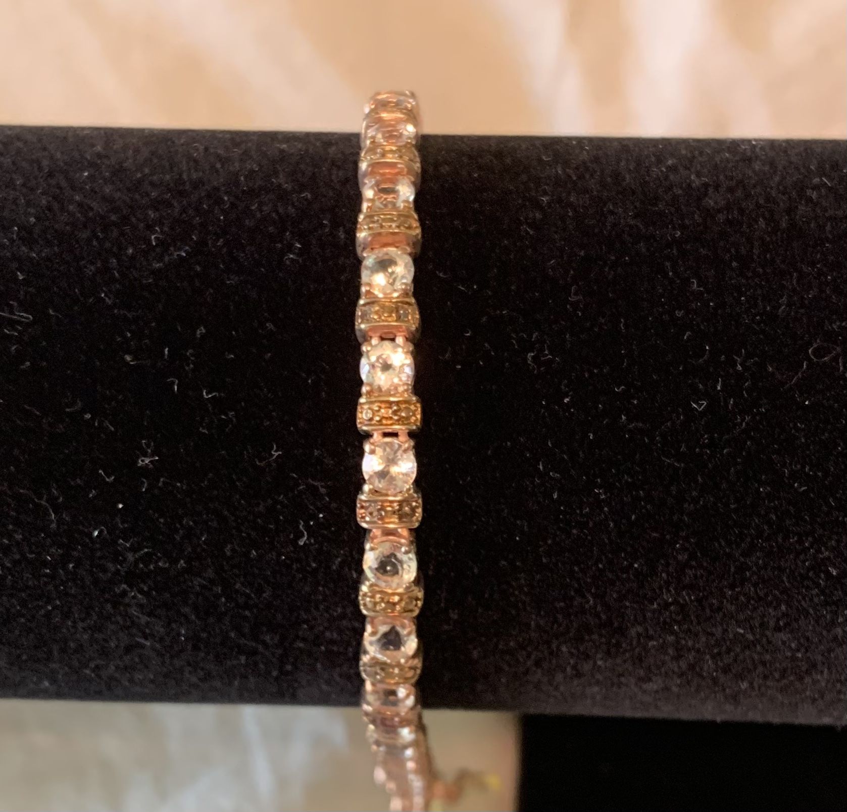 Marropino Morganite Champagne Diamond Bracelet