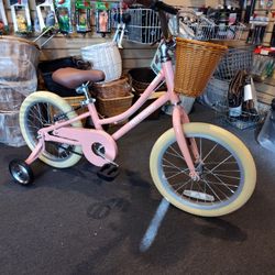 NEW RETROSPEC BBEAUMONT MINI BLUSH PINK SINGLE SPEED GIRLS YOUTH KIDS CRUISER CITY BIKE