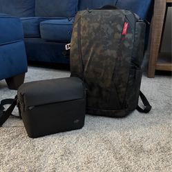 PGYTECH OneMo Backpack 25L+ Shoulder Bag, Olivine Camo