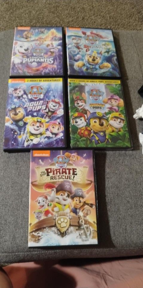 Paw Patrol DVD Lot