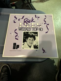 RICK DEES' WEEKLY TOP 40 UNITED STATIONS BROADCAST 7/19&20/1986  4 LP VINYL SET