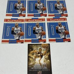 Lot Of (7)  Russell Westbrook Oklahoma City Thunder Cards