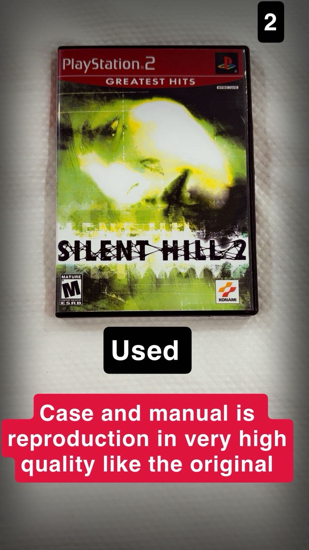 Silent Hill 2 Sony PlayStation 2
