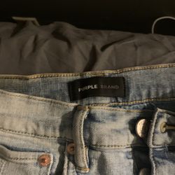 Purple Jeans Size 28