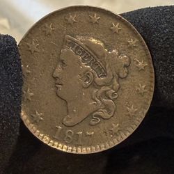 1817 Large Cent small Letter 