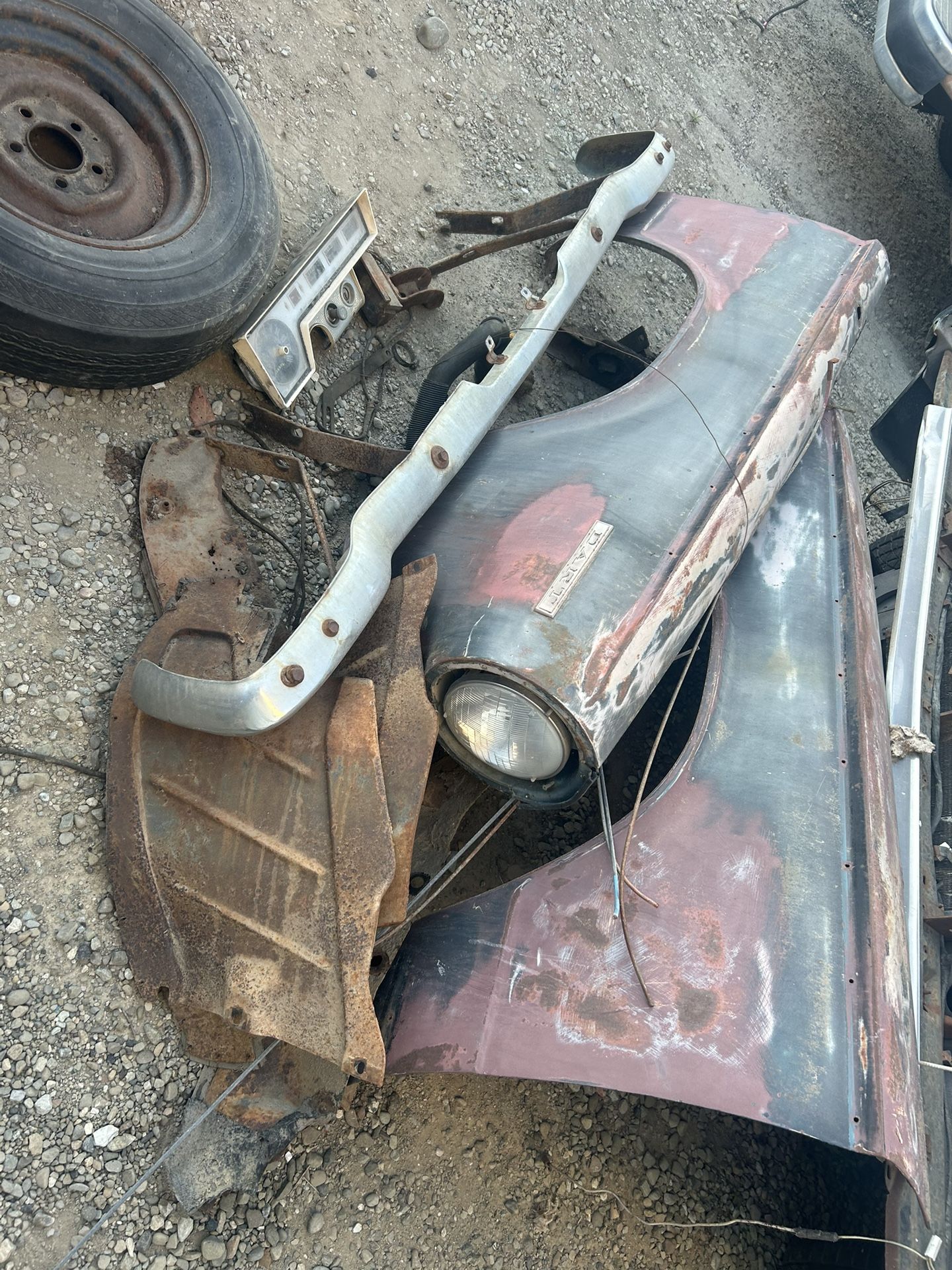 Dodge Dart Fenders And Bumper 