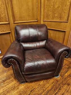 Leather chair