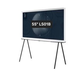 SAMSUNG 55" INCH QLED SERIF 4K SMART TV LS01B ACCESSORIES INCLUDED 