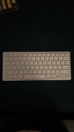 Bluetooth low key keyboard for work