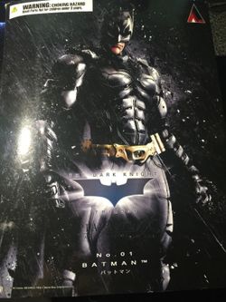 Batman Play Arts Kai Action Figure Square Enix The Dark Knight Trilogy Figure 8 inches dc comics