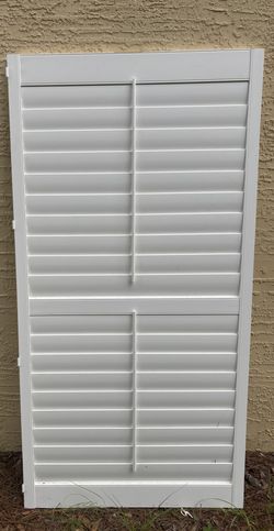 Plantation shutters - Set Of Three $75
