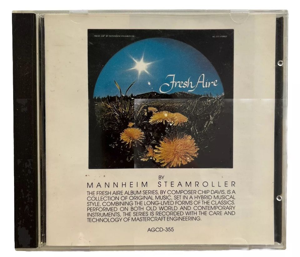 Fresh Aire 12 Tracks by Mannheim Steamroller CD, American Gramaphone Music