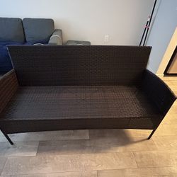 Patio Set/Couch/Table/Foot rest/Cushions