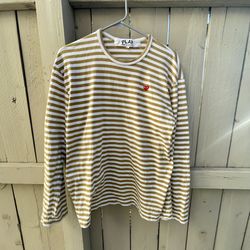 CDG Striped Long Sleeve 