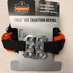 TREX - Ice Traction Device For Shoes…NIB