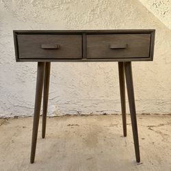 Contemporary 2-Drawer Console Table