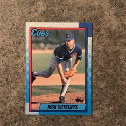 Rick Sutcliffe 1989 Baseball Card 