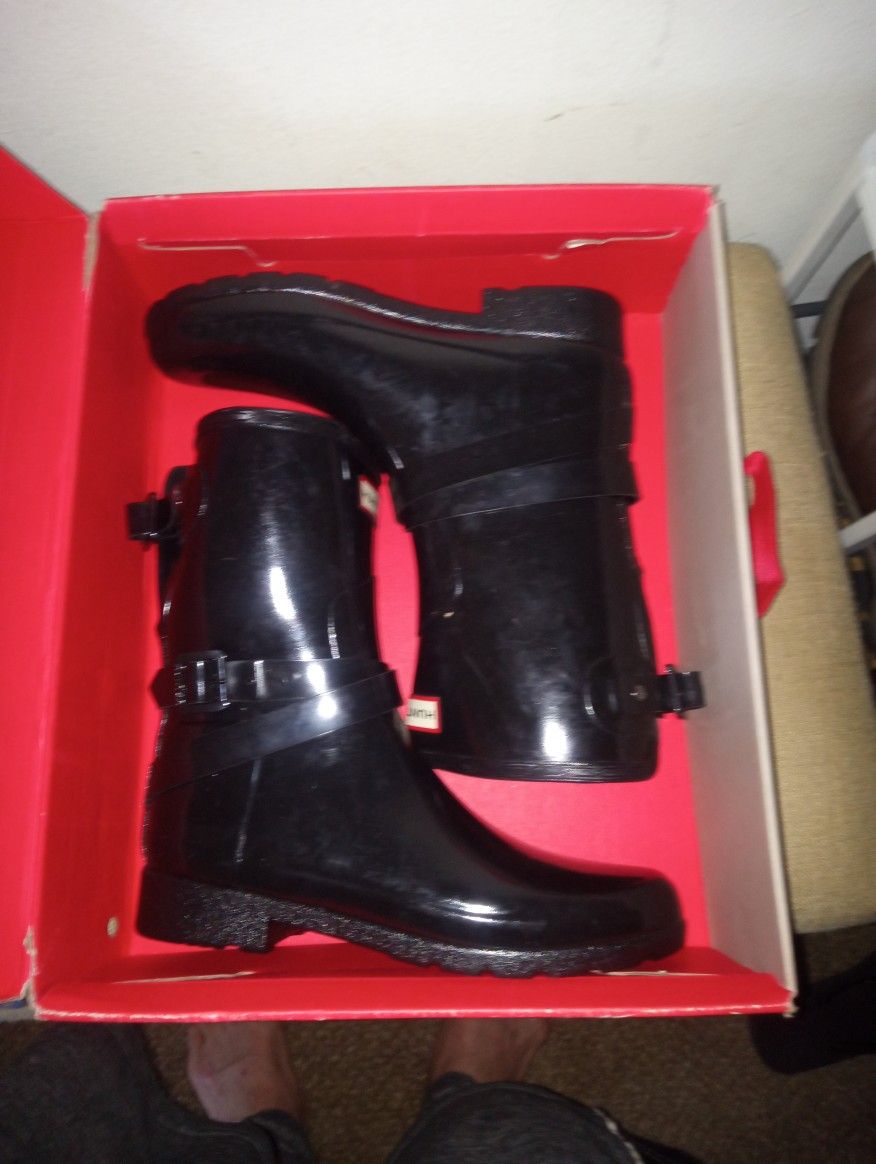 Hunter Original short Matte Rain Boots