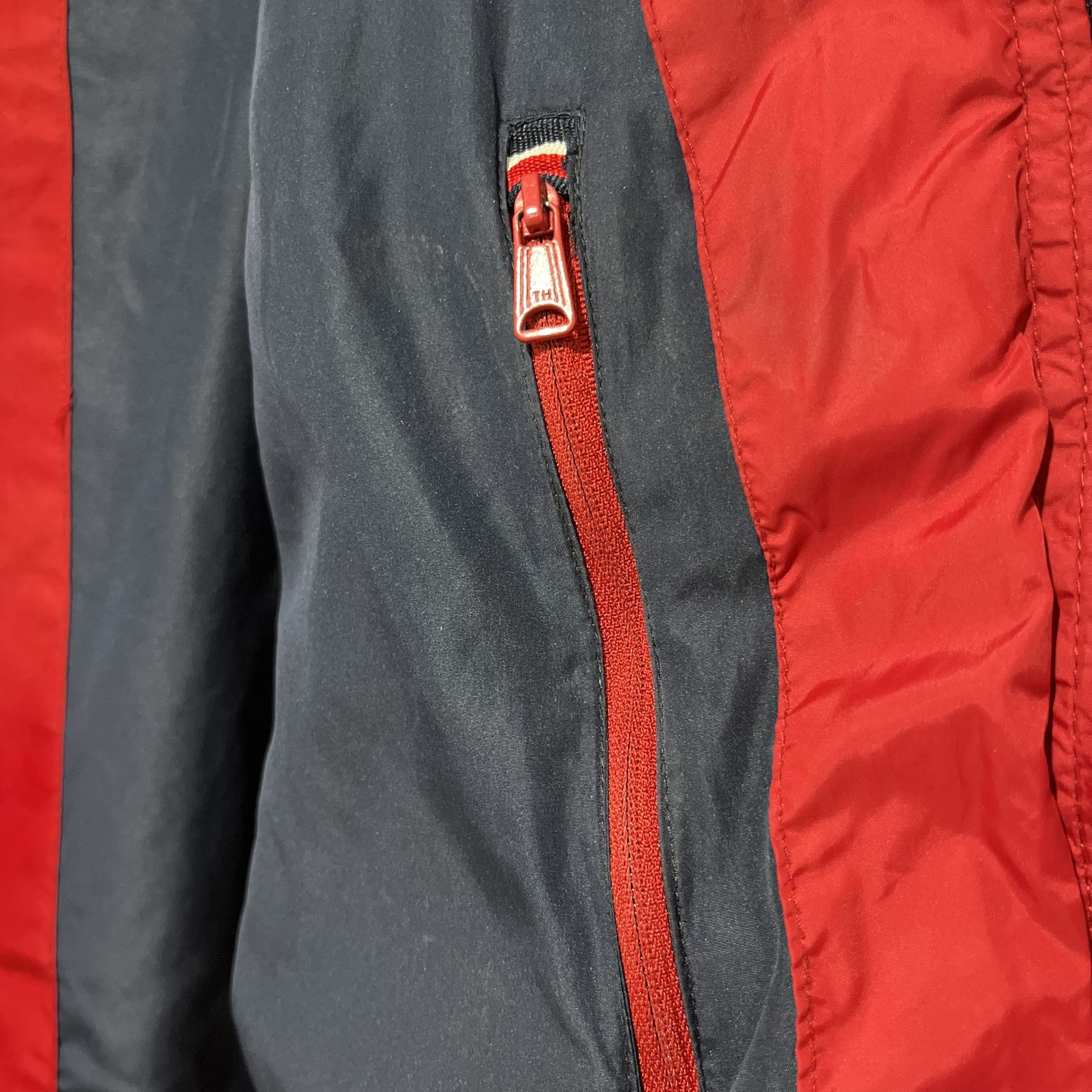 Fire Red Tommy Hilfiger Puffer Jacket In Medium For Men