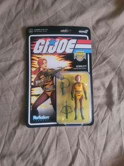 Scarlett Tiger Force G.I. Joe Super 7 Reaction