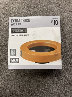 Extra Thick Wax Ring