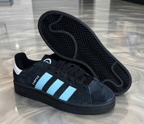 Brand New Adidas Campus - Size 9 Men's - Black/Light Blue