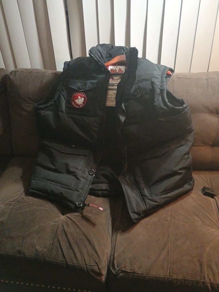 Men's Triple Goose Filled Vest XL Sie