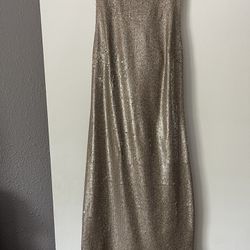 Beautiful Dress Size 8 Gold Color