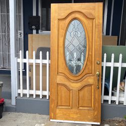 A Solid Wood Door