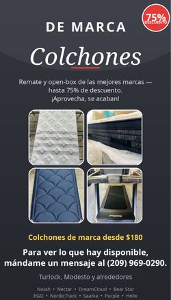 Brand Name Mattresses – Open Box & Clearance