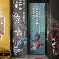 shfiguarts spider punk and spiderman india lot/bundle