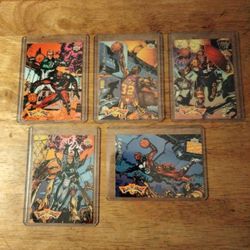 Fanimation 5 Card Collection Memorabilia 