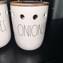 Rae Dunn canisters 