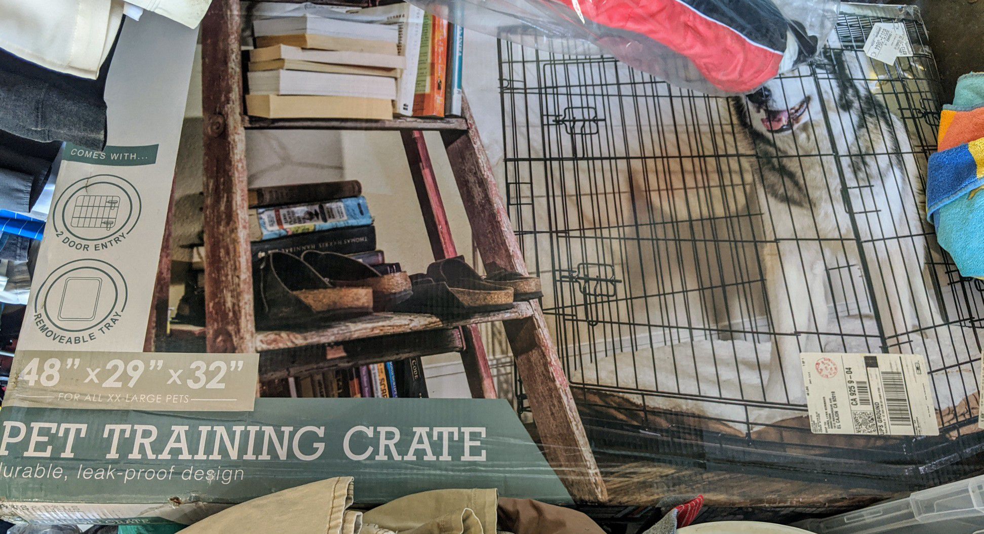 Pet crate large