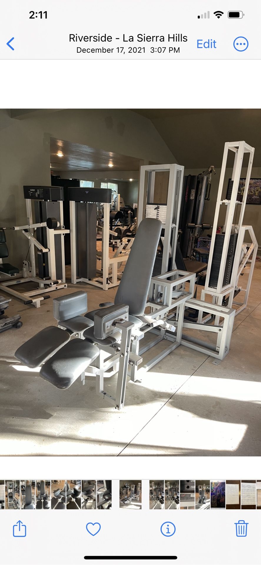 MEDX ABDUCTION MACHINE COMMERCIAL GYM EQUIPMENT