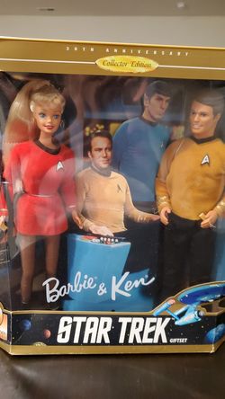 Star Trek 30th Anniversary Collector Edition Barbie Gift Set