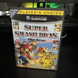 Super Smash Bros Melee For GameCube No Manual 