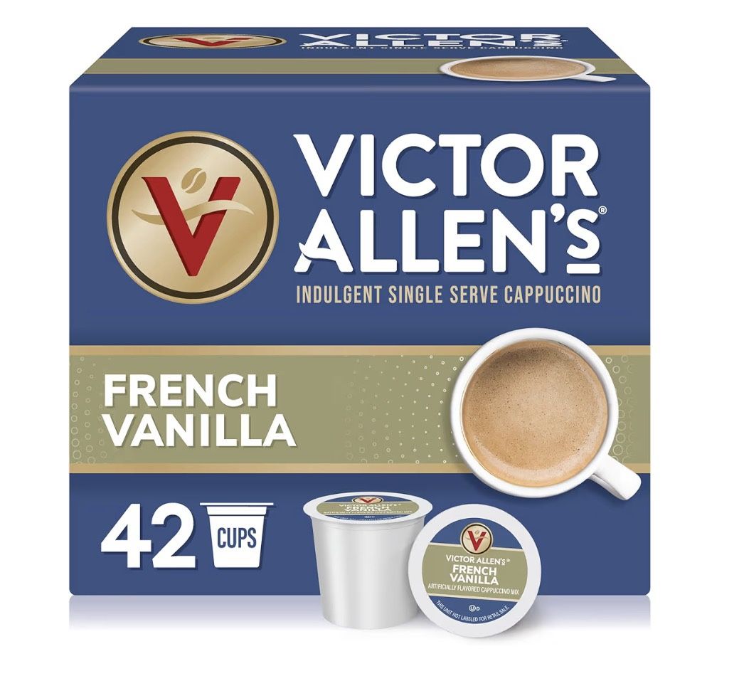 French Vanilla Flavored Cappuccino Mix, 42 Count, Single Serve K-Cup Pods for Keurig K-Cup Brewers