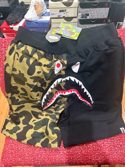 Bapesta shorts sz lrg, xl and xxl