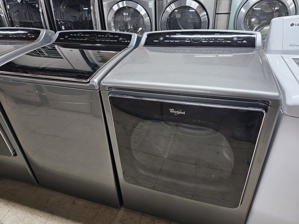 Whirlpool Washer And Dryer Steam Electric 