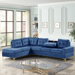 Luxury Velvet Sectionals (TF)