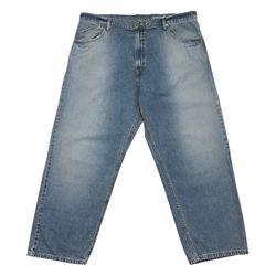 Vintage Levis SilverTab Jeans Mens 40x30 Blue Baggy Fit Loose Denim Wide Leg Y2K