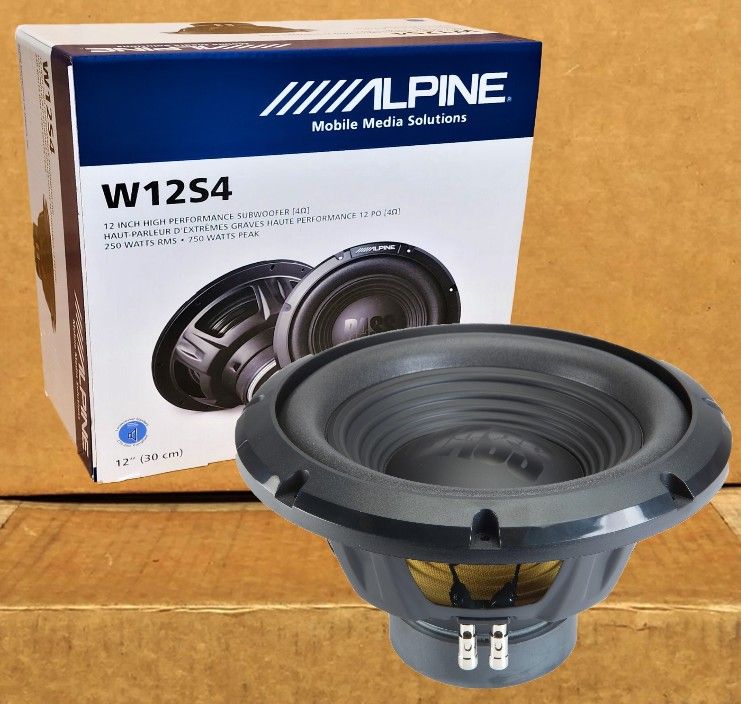 🚨 No Credit Needed 🚨 Alpine BassLine Series Bass Speaker 12