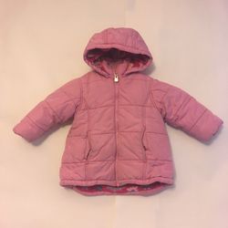 Girls toddler warm winter coat 18 months